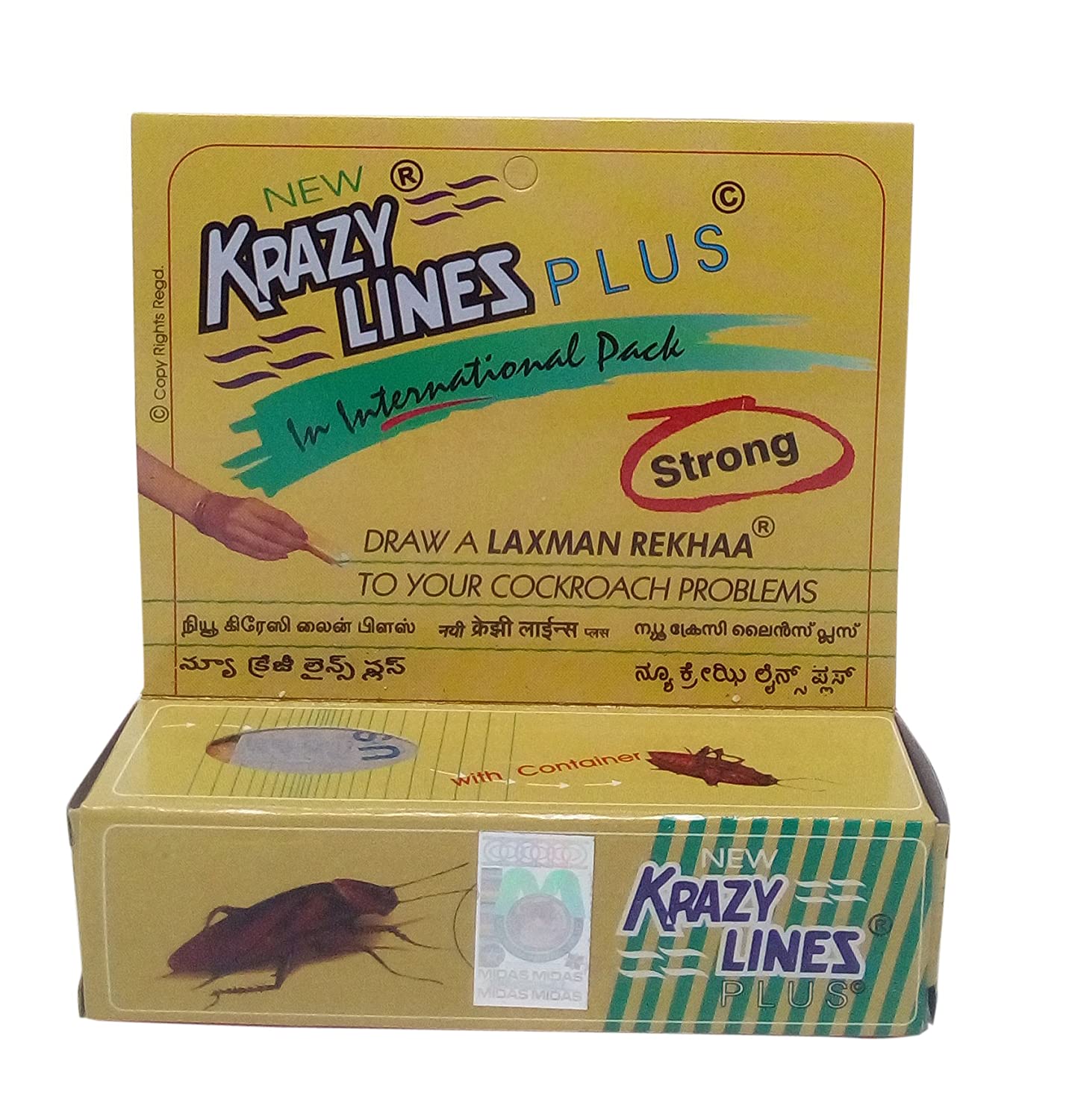 Krazy Lines Plus Cockroach Repellant Chalk